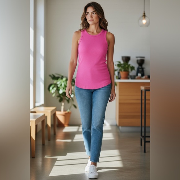 bp Tops - BP Bright Pink Casual Top
